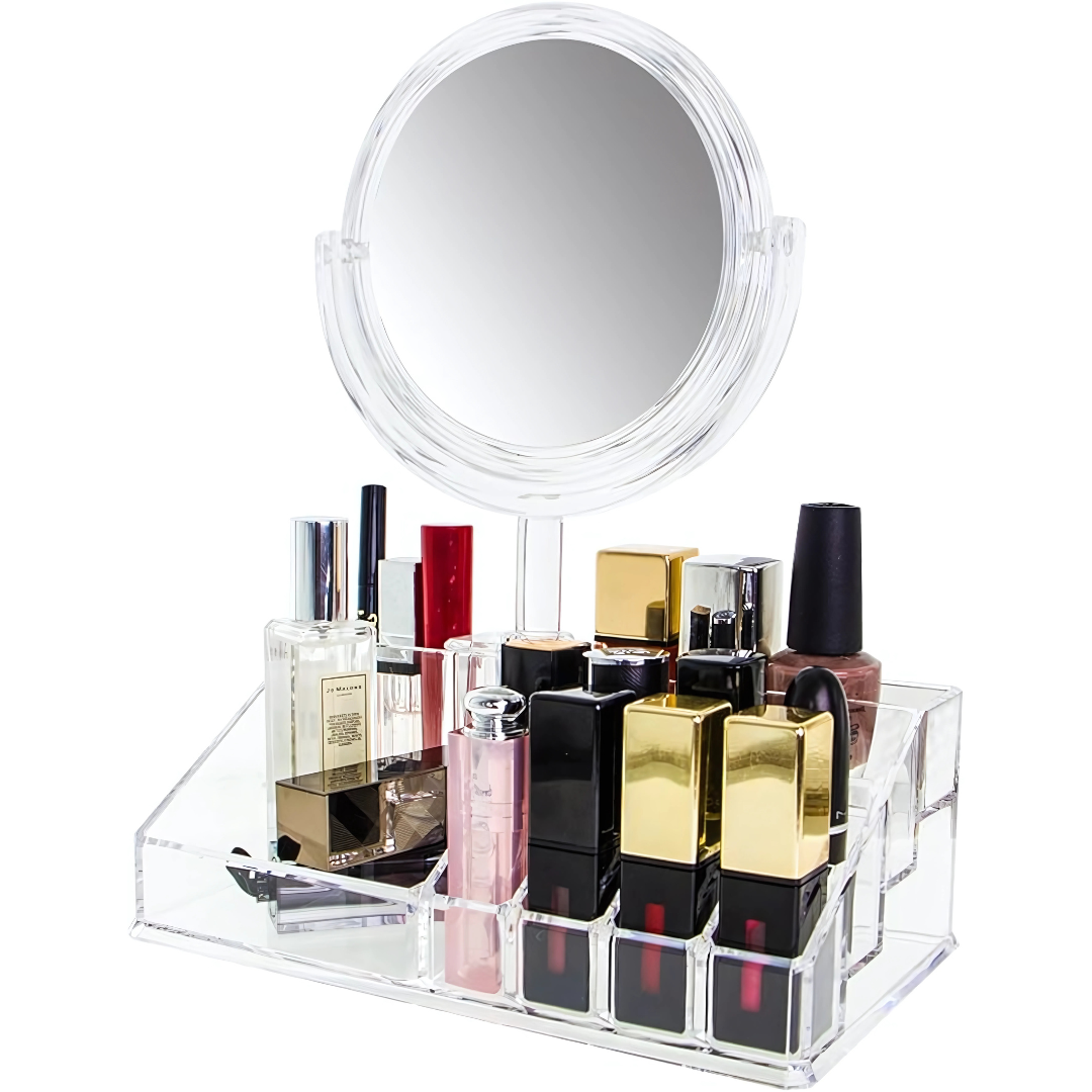 Cosmetiquera BeautyStack - Tu universo de belleza, perfectamente organizado.