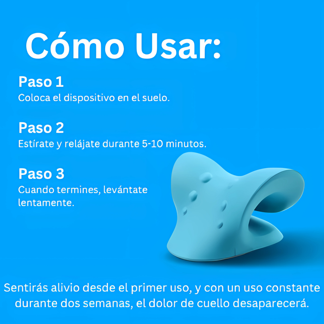 Estirador de Cuello y Hombros Karivoa™ – Alivio instantáneo desde casa