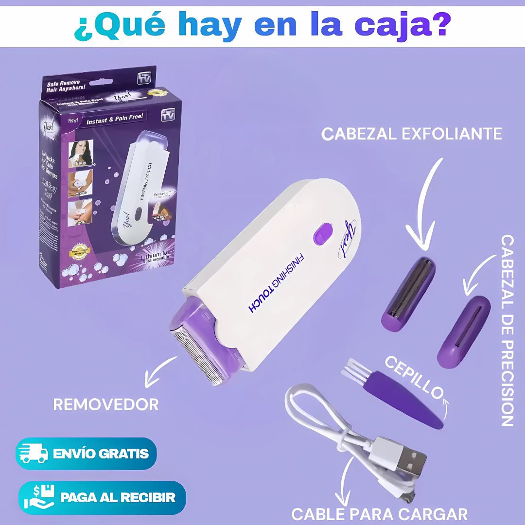 Depiladora Finishing Touch YES - Suavidad duradera sin dolor ni complicaciones