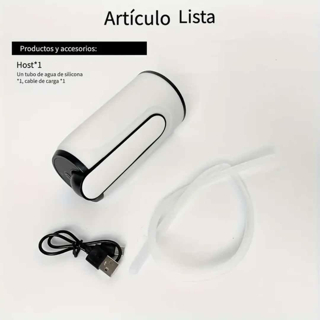 Dispensador EasyPump – Presiona, bebe y disfruta sin complicaciones.