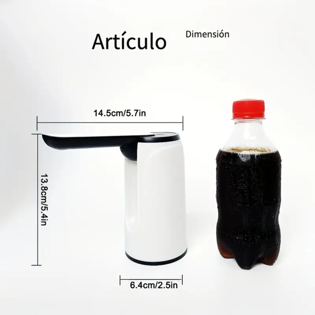 Dispensador EasyPump – Presiona, bebe y disfruta sin complicaciones.