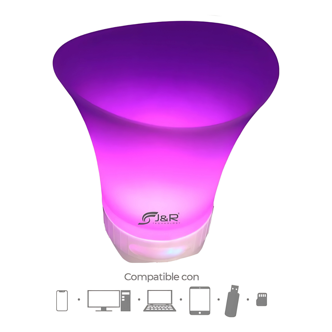 Hielera Parlante FrostVibe™ Bucket - nfría tus cervezas y enciende la fiesta: todo en un solo balde.