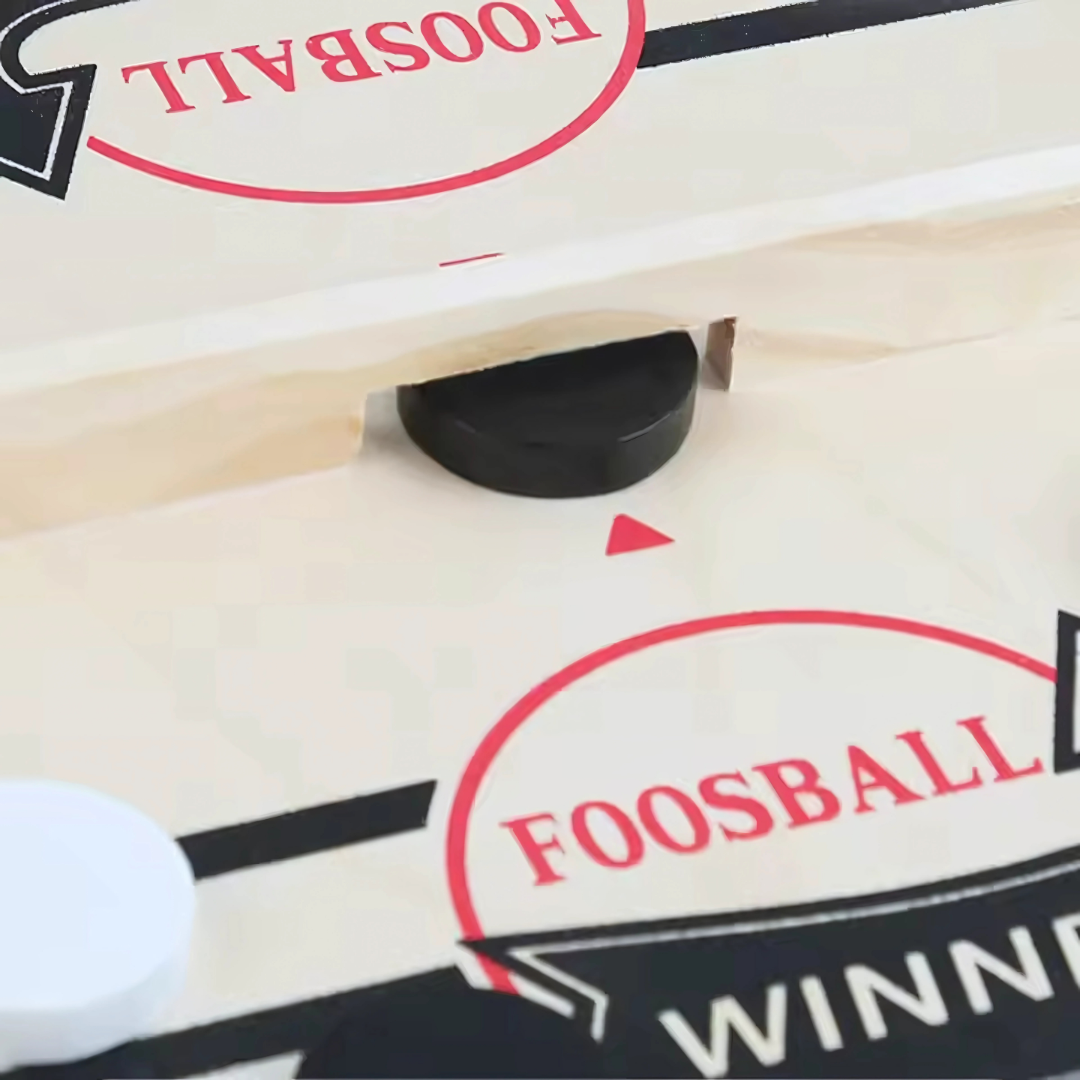 Hockey de Mesa FoosBall Winner - Desliza, apunta y gana: lleva la emoción del hockey a tu casa.