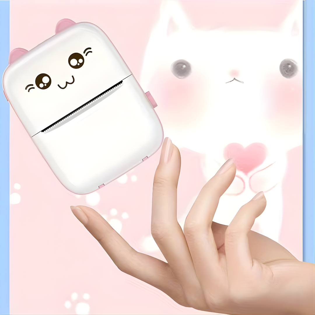 Impresora Térmica Bluetooth InstaPrint Pro™ - Imprime tus ideas donde quieras: rápida, ligera y siempre a mano.