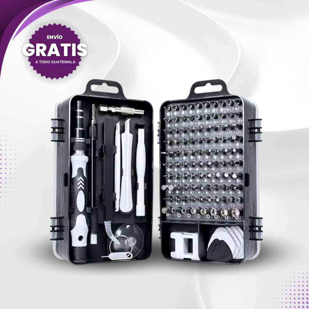 Kit 115 Piezas FixMaster Pro - Pequeño en tamaño, enorme en soluciones.