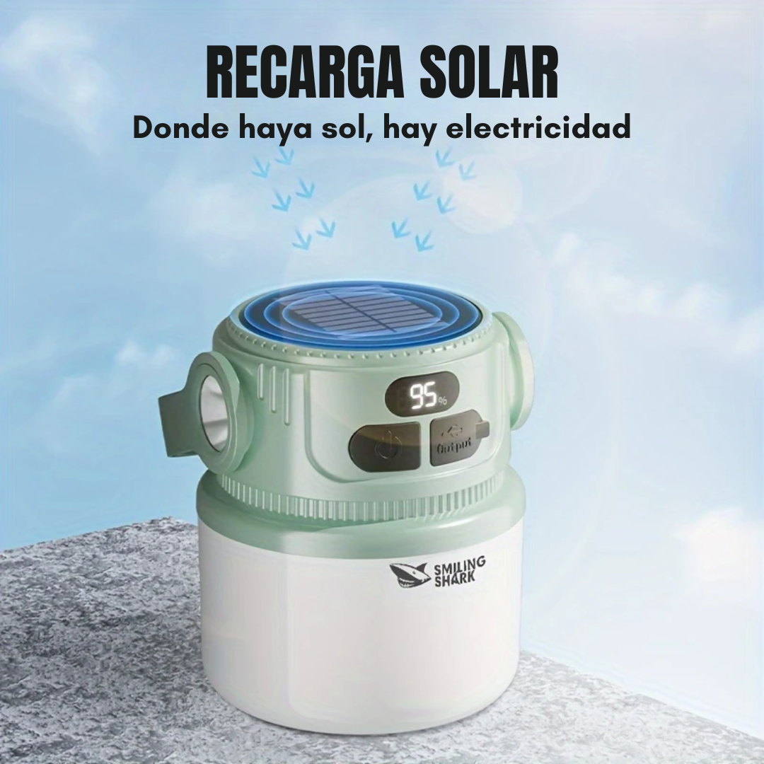 Linterna SolarGuard 360 - Ilumina cualquier rincón, donde sea que vayas.