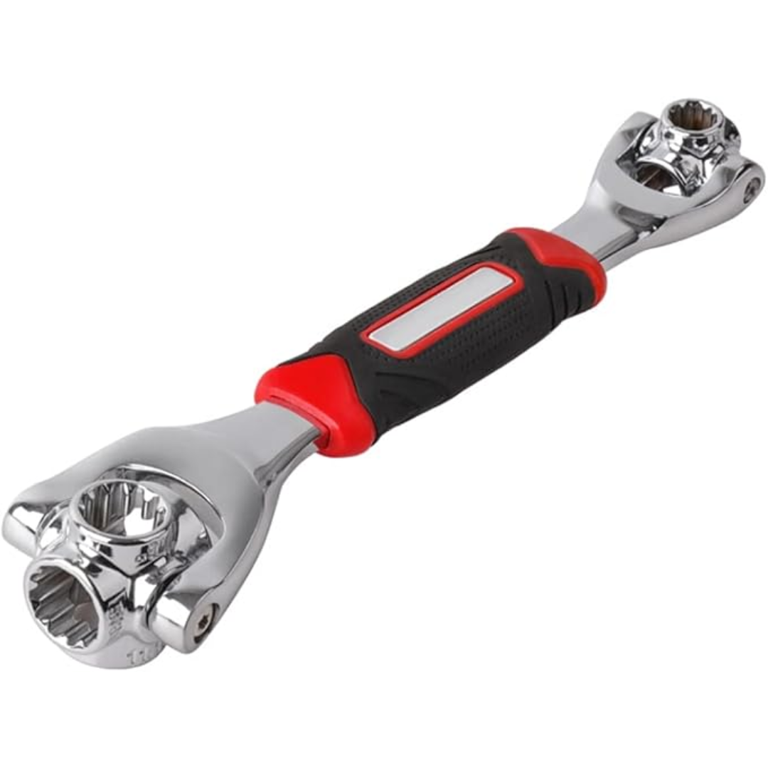 Kit TorchGrip Survival (Linterna táctica + Llave inglesa 8 en 1)