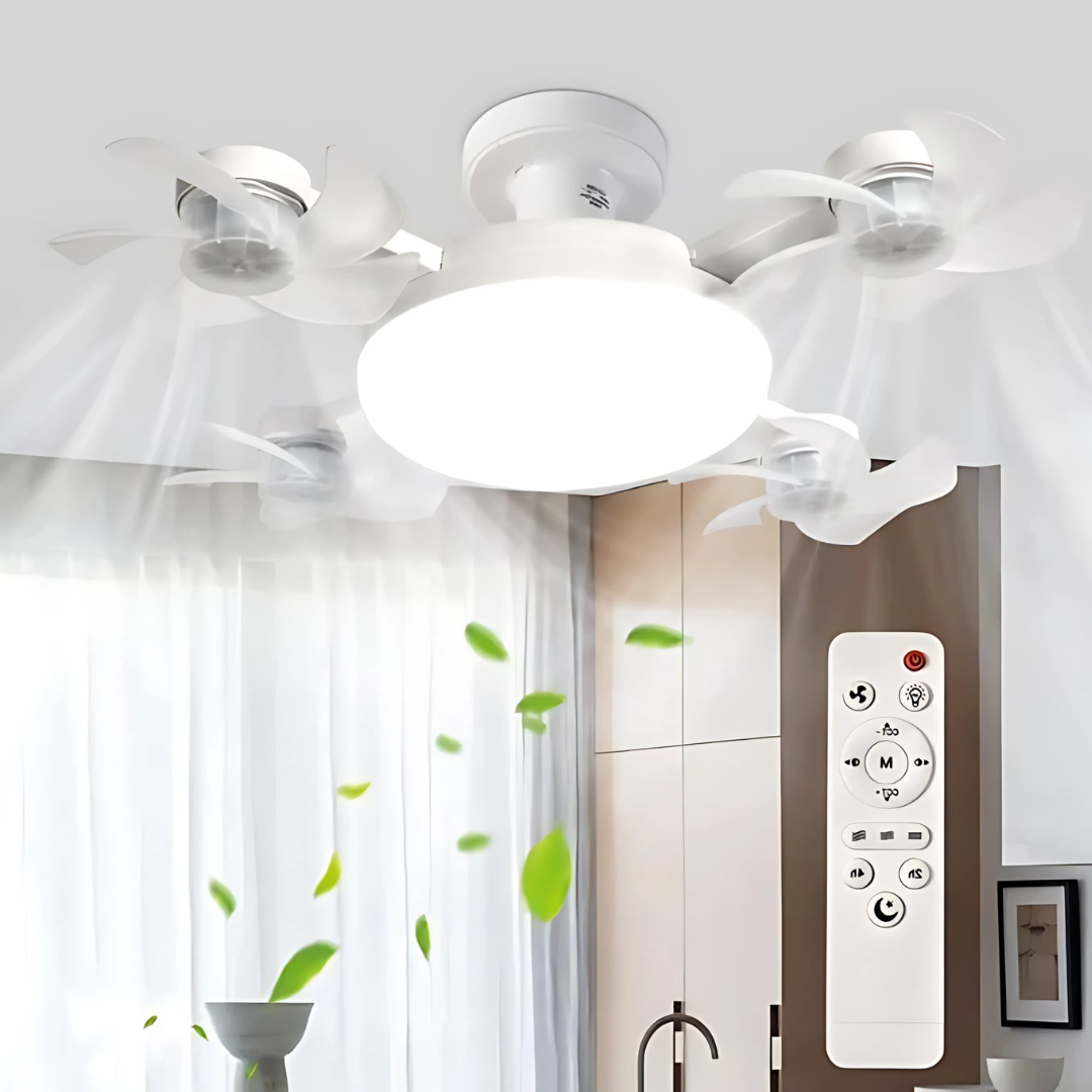 Ventilador LED AeroLux - Ambientes frescos y bien iluminados para cada momento del día.