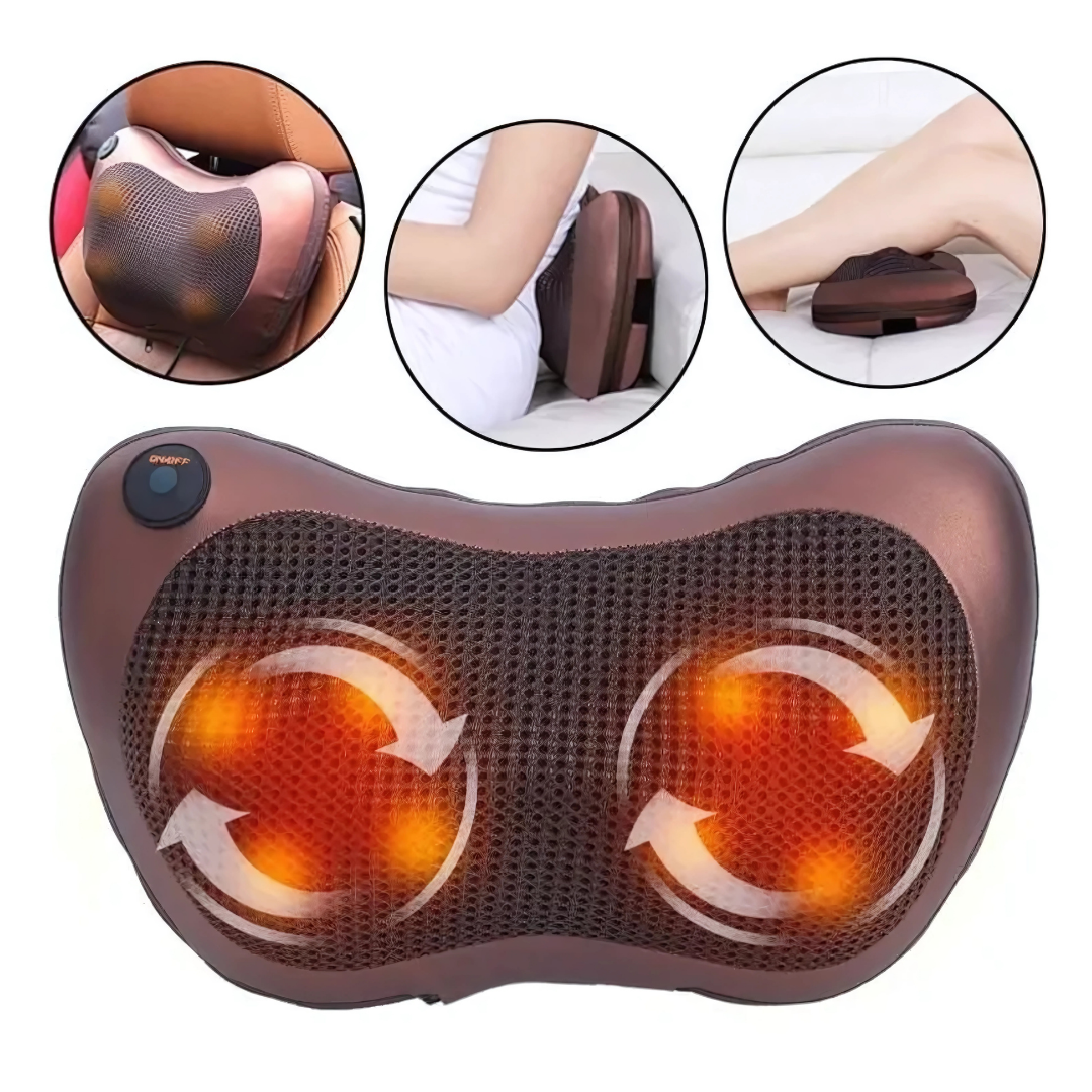 Masajeador de Cuello ComfortPulse - Tu terapista personal, donde y cuando lo necesites.
