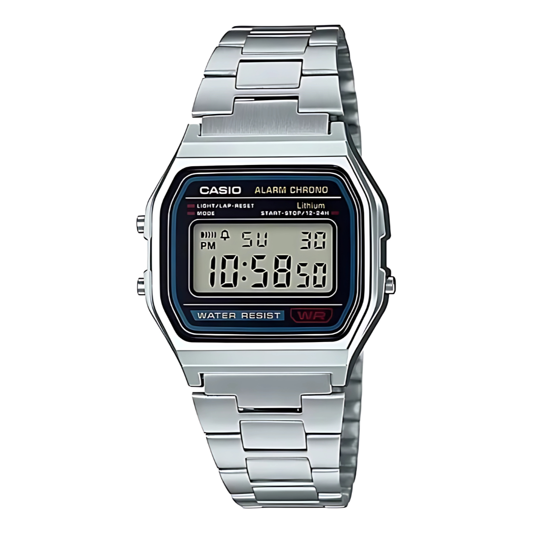 Reloj Casio A158WA™ – Estilo clásico con resistencia moderna