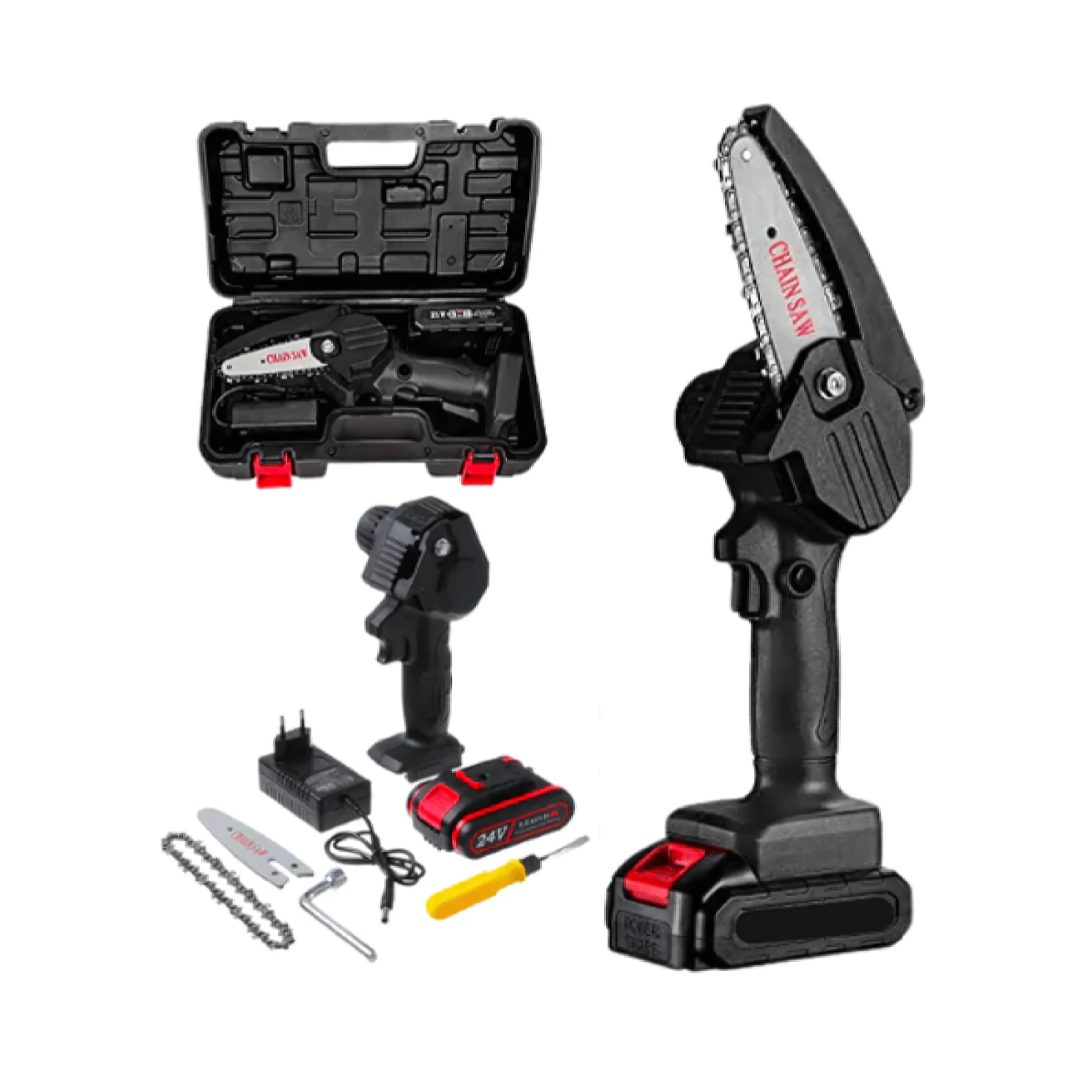 Mini Sierra ForestGrip Wireless - Libertad de movimiento, precisión de corte. Tu mejor aliado en exteriores.