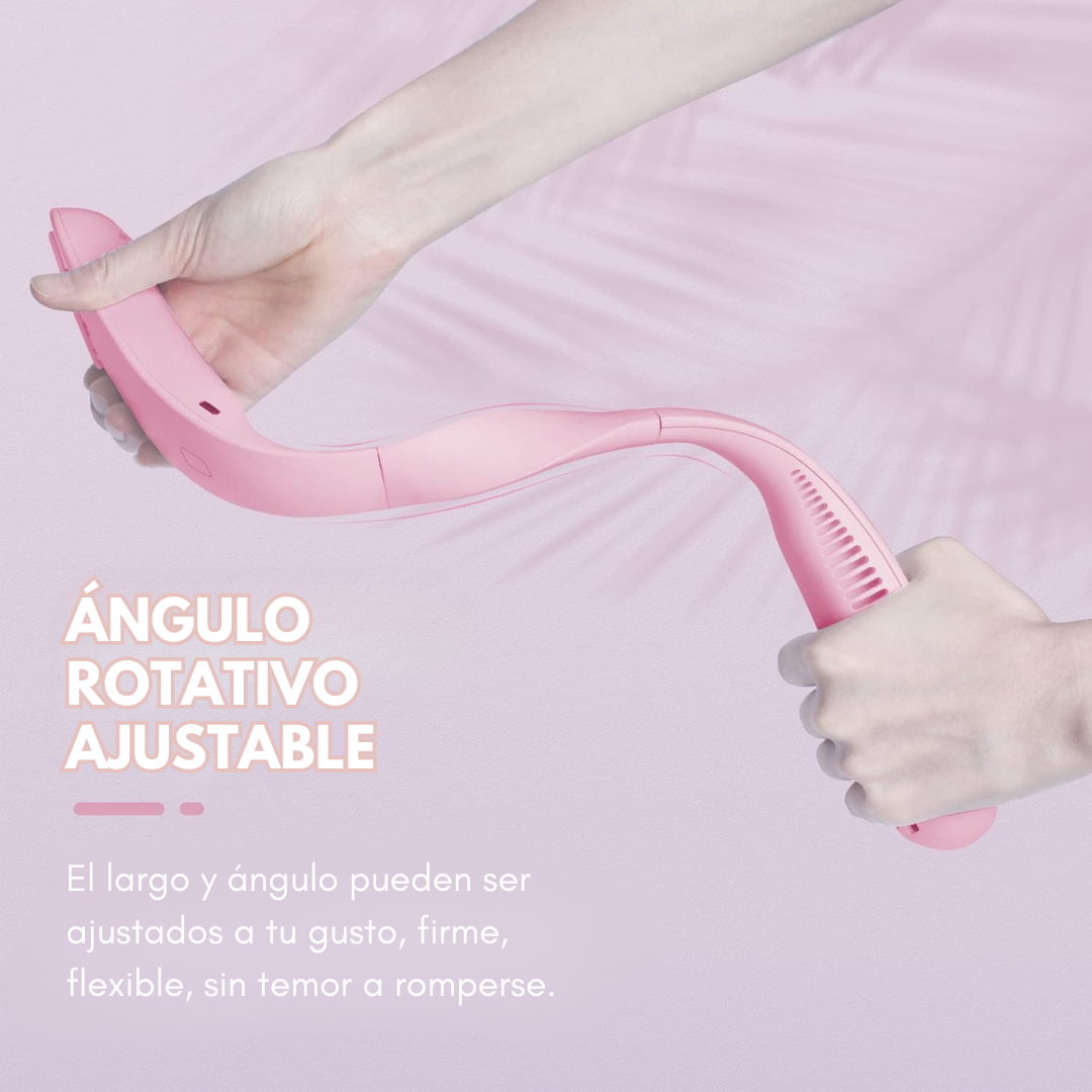 Ventilador BreezeBand - Comodidad y frescura alrededor de tu cuello.