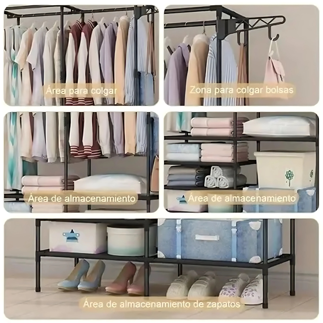 ORGANIZADOR DE ROPA – Espacio y orden al instante