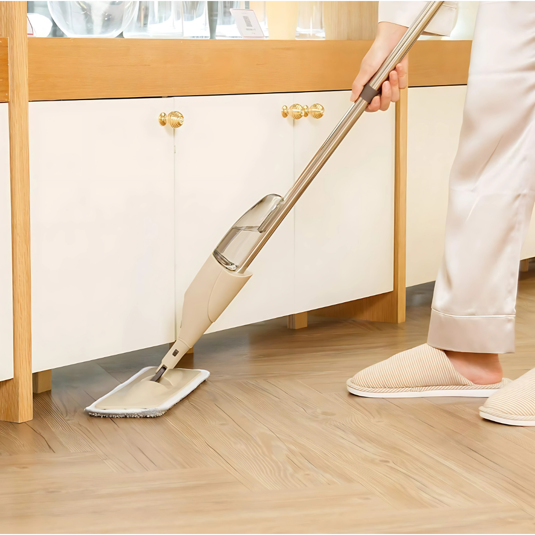 MOPA CON PULVERIZADOR – Limpieza rápida y eficiente en un solo paso