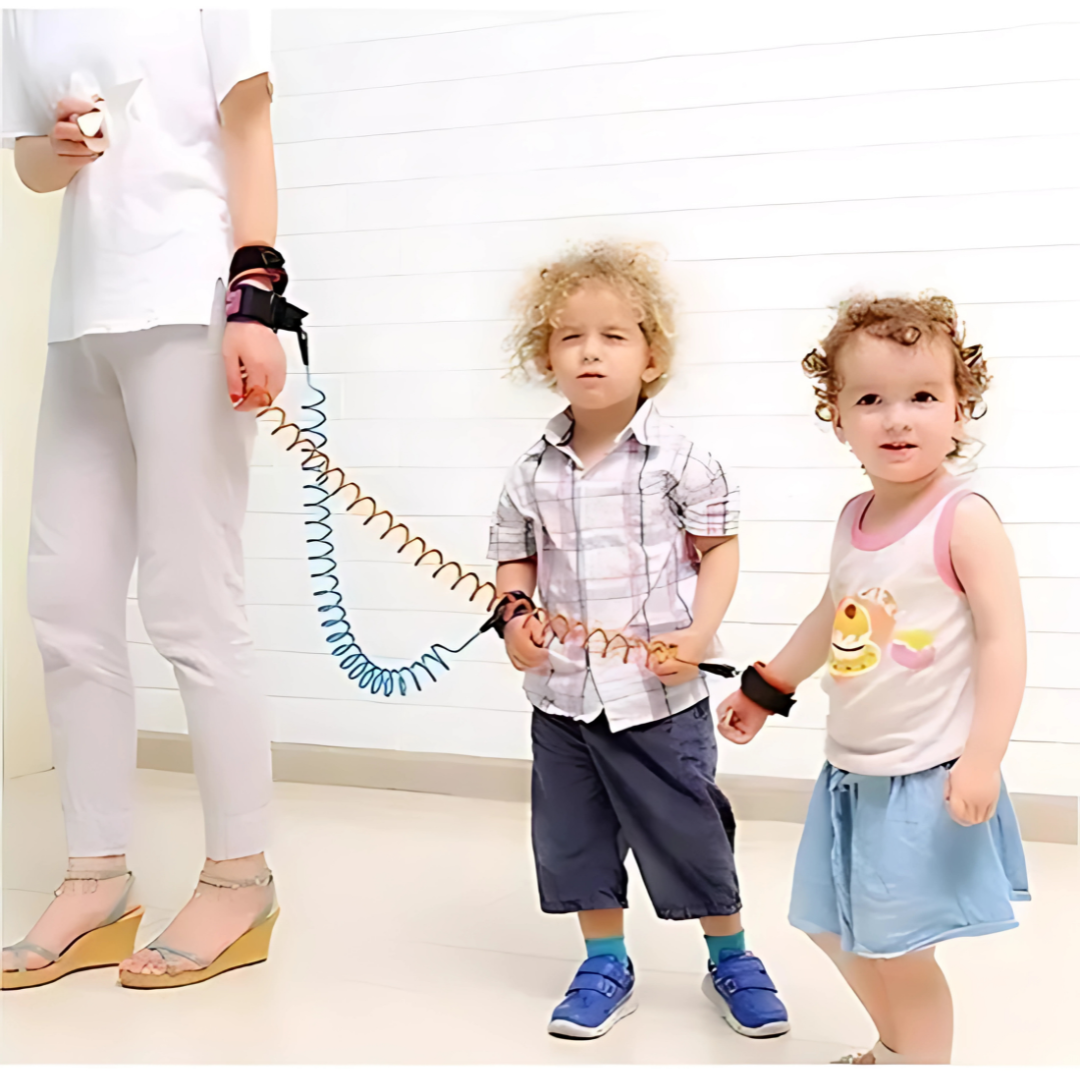 BRAZALETE DOBLE ANTIPÉRDIDA – Seguridad y libertad para ti y tu pequeño
