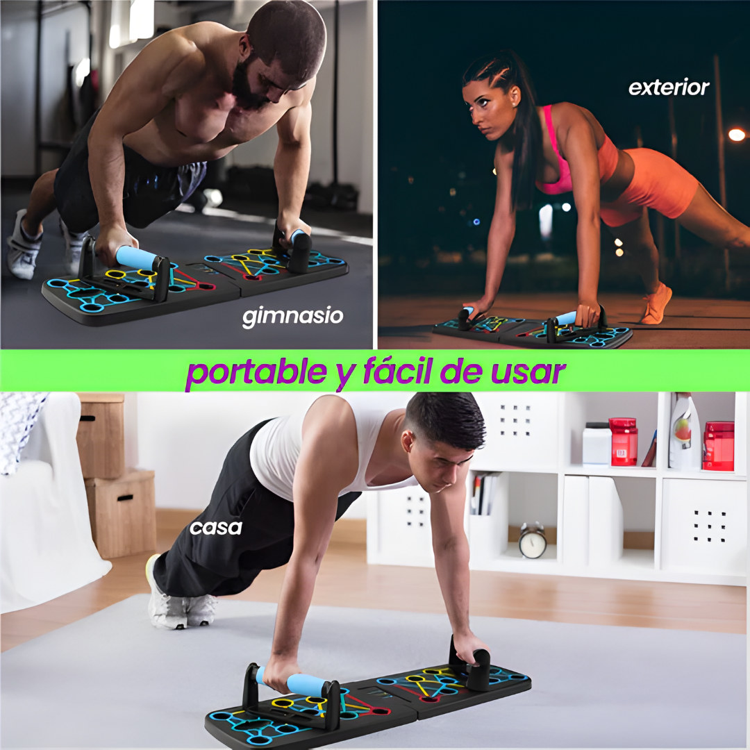 TABLA DE FLEXIONES – Entrenamiento completo, fuerza funcional y resultados visibles desde casa