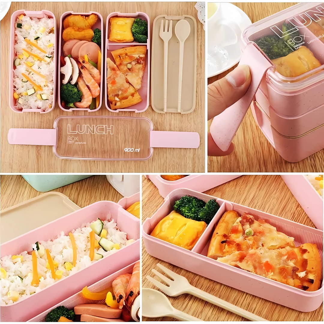 LONCHERA MULTIFUNCIONES – Lleva tus comidas organizadas, frescas y con estilo