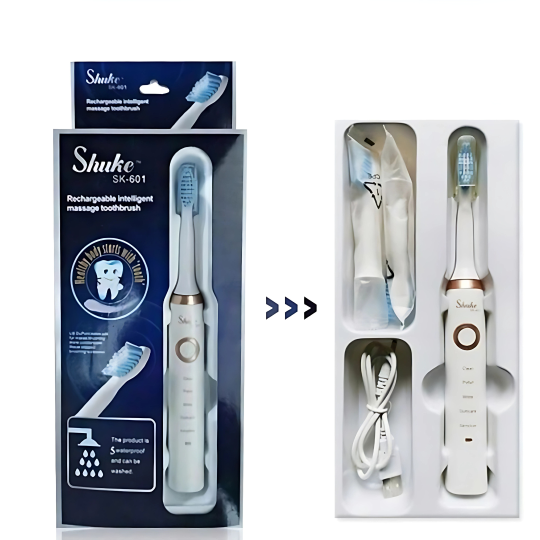 CEPILLO DE DIENTES RECARGABLE – Limpieza profunda con tecnología sónica