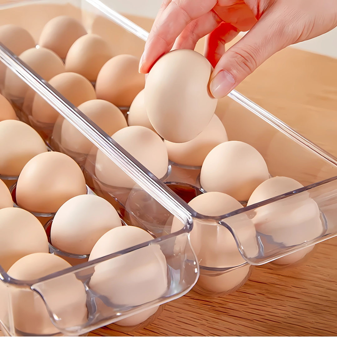 CONTENEDOR DE HUEVOS 14 ESPACIOS – Orden y frescura en tu refrigerador
