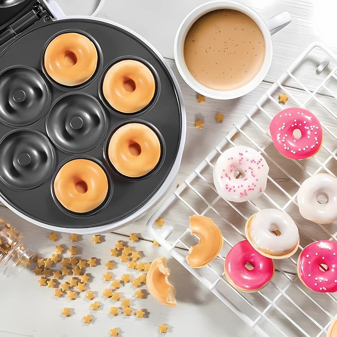 MÁQUINA DE DONAS CASERAS – Disfruta postres deliciosos en minutos