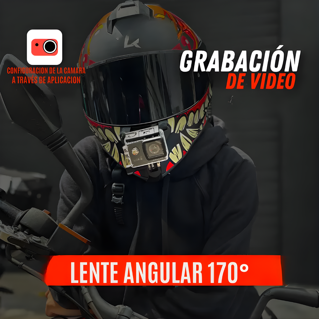 CÁMARA DE ACCIÓN DEPORTIVA – Aventuras en 4K, resistencia extrema y memoria visual para cada momento épico