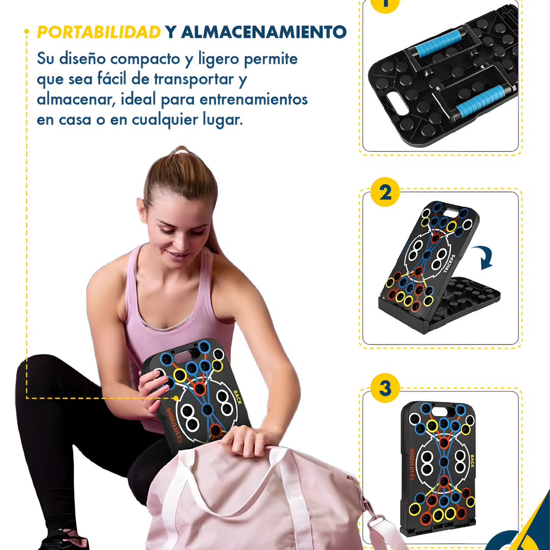TABLA DE FLEXIONES – Entrenamiento completo, fuerza funcional y resultados visibles desde casa