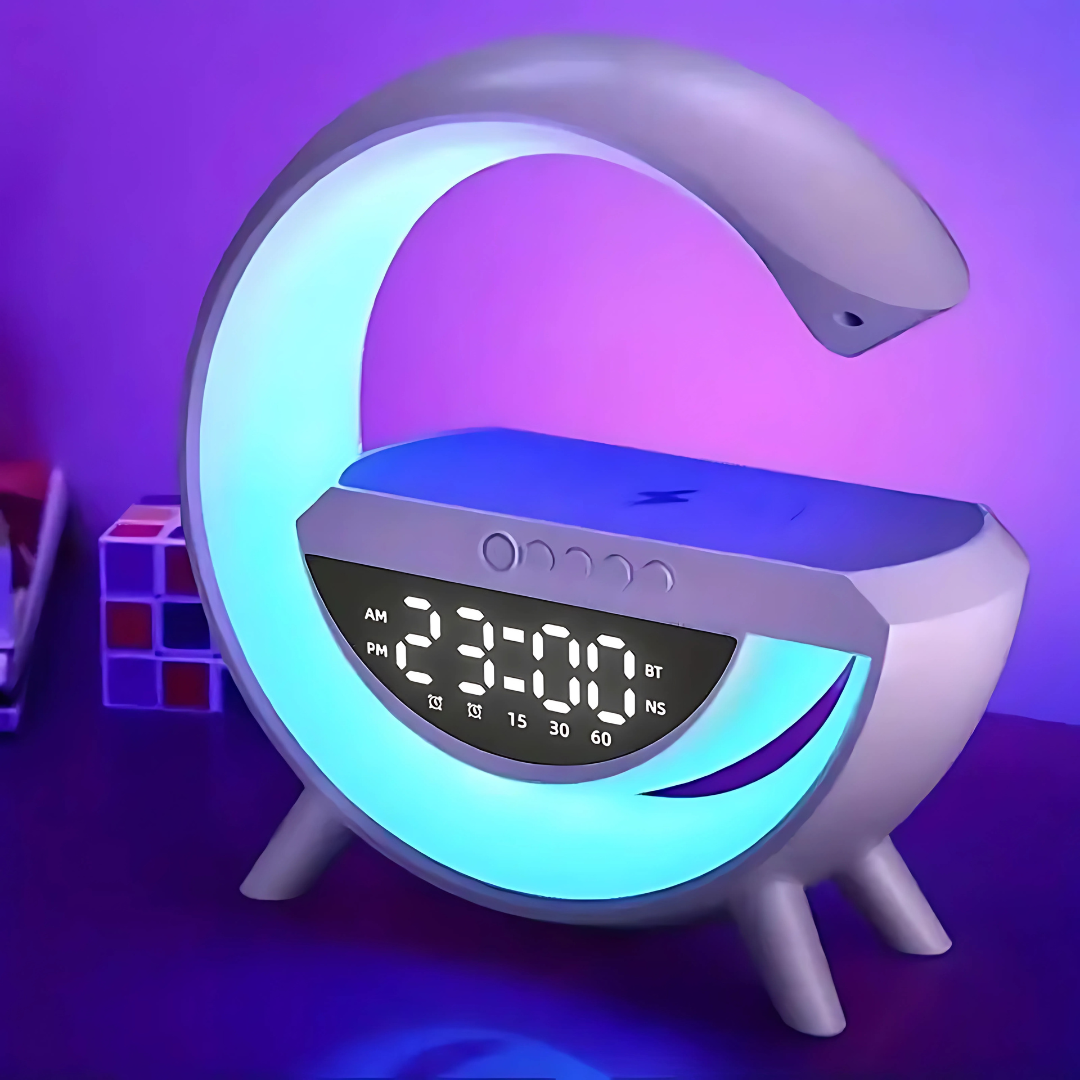 Radio Reloj – Iluminación, sonido y carga en un solo lugar