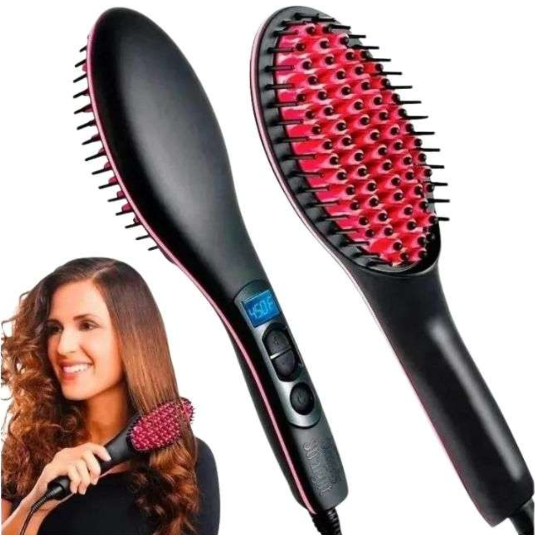 CEPILLO ALISADOR DE PELO – Cabello liso y brillante en minutos