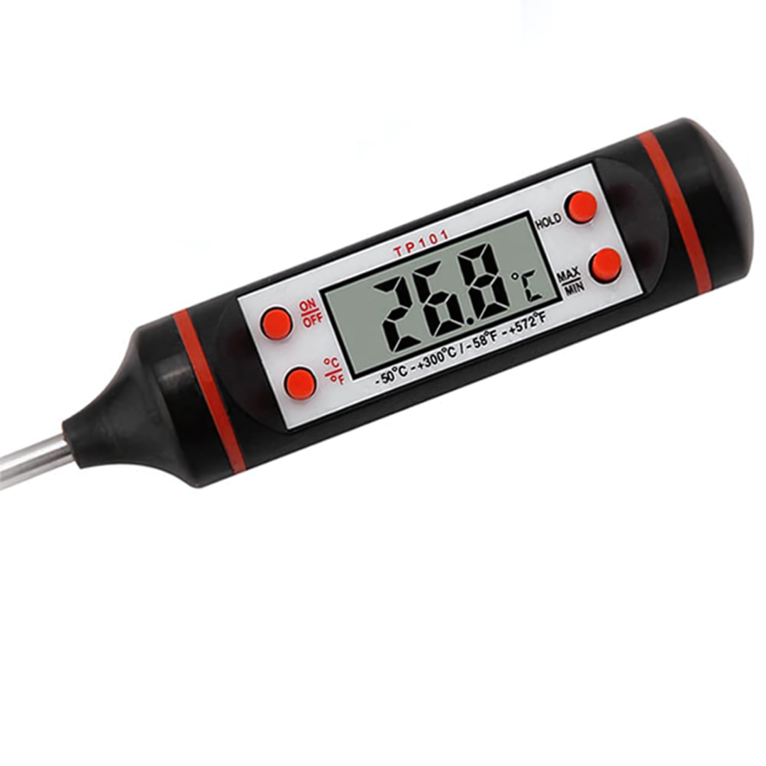 TERMÓMETRO DIGITAL DE COCINA – Cocina precisa, sin adivinar la temperatura