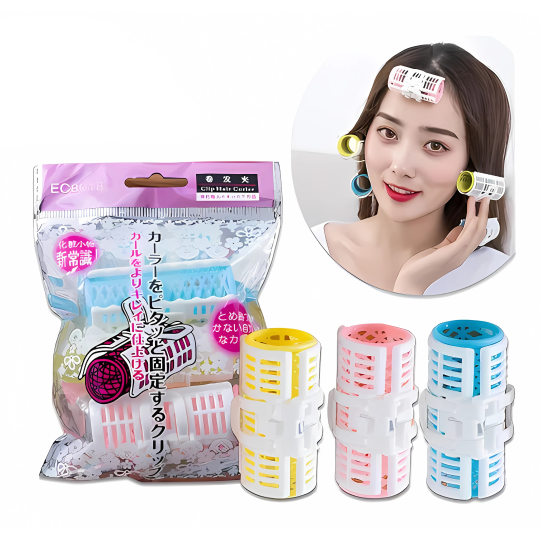 SET 3 HAIR ROLLERS – Rizos definidos sin calor