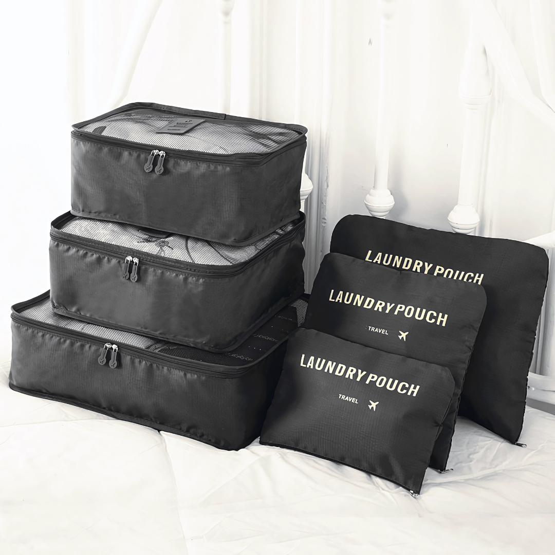 SET DE 6 BOLSAS LAUNDRY AZUL OSCURO – Organización y protección para tu ropa