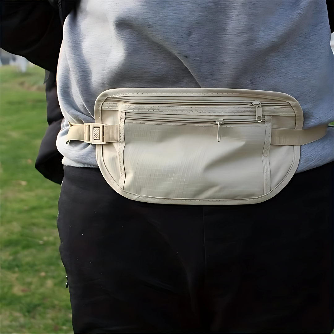 BOLSA DE CINTURA OCULTA – Seguridad y discreción al viajar