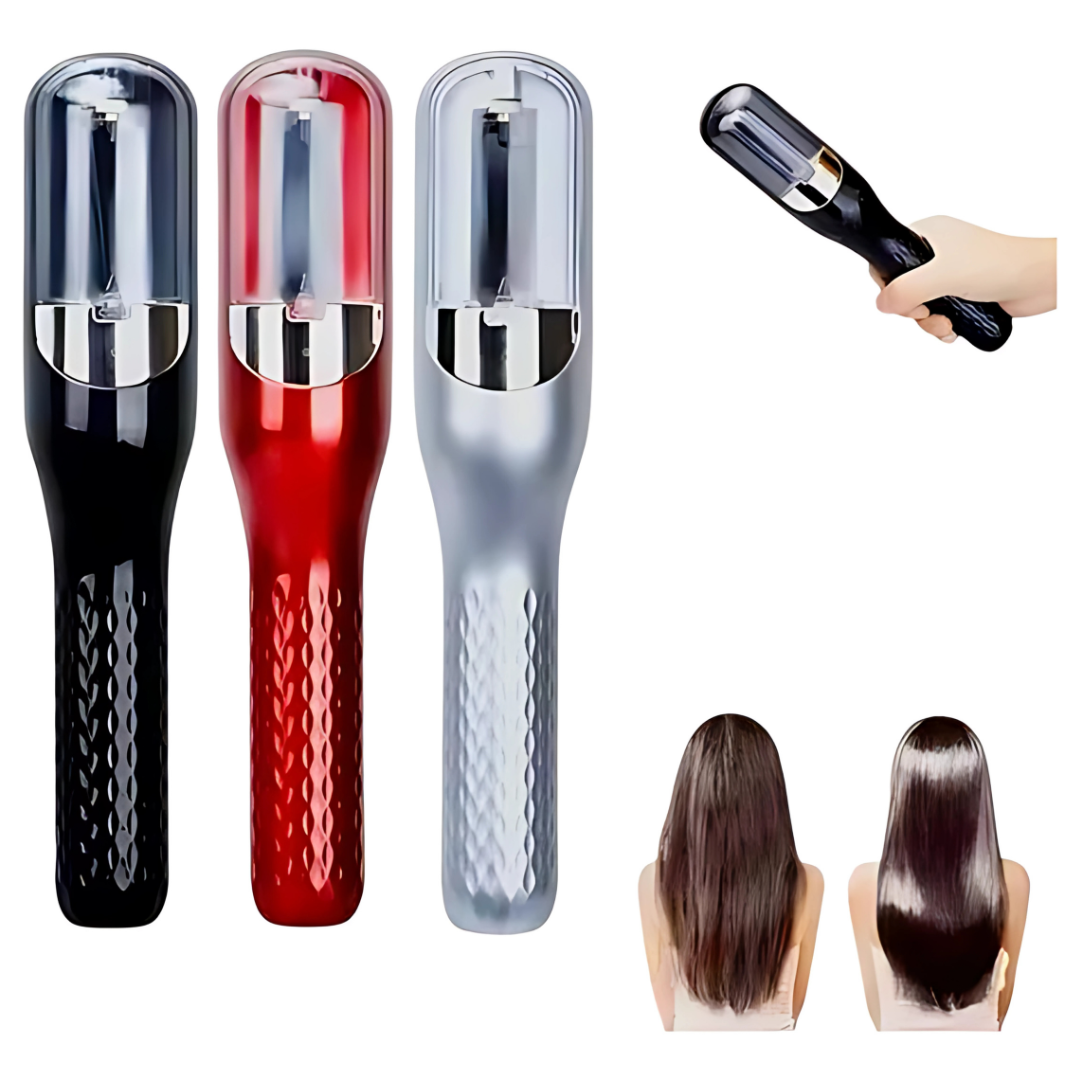 Cortadora de Puntas Abiertas – Renueva tu cabello sin cortar el largo