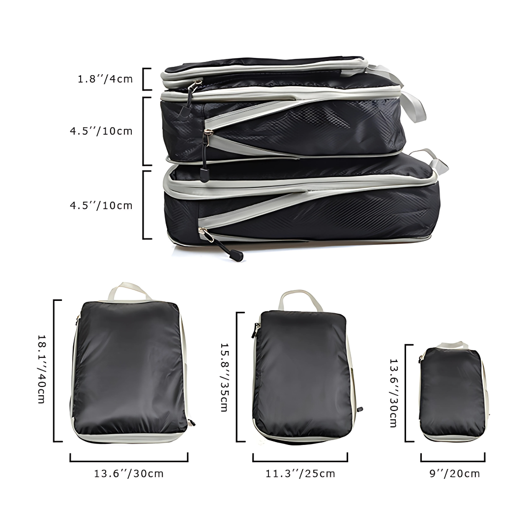 KIT DE BOLSAS DE COMPRESIÓN 3 PIEZAS – Ahorra espacio en segundos