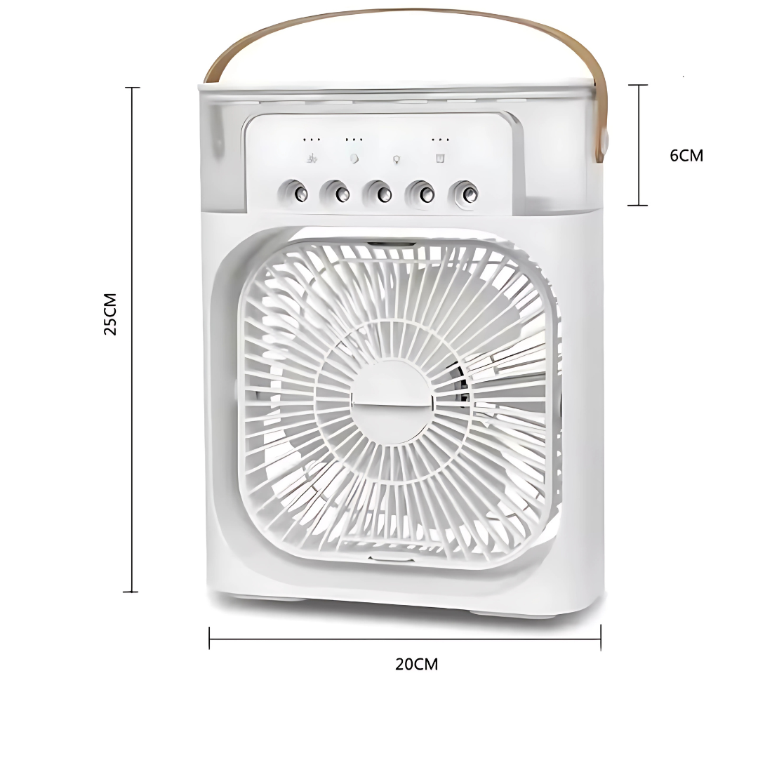 Aire Acondicionado Portátil Aire Evaporativo 4 en 1 – Refresca, humidifica y decora tu espacio en segundos