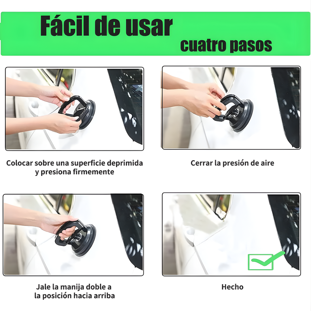 SACA ABOLLADURAS - Recupera la apariencia original de tu vehículo sin complicaciones