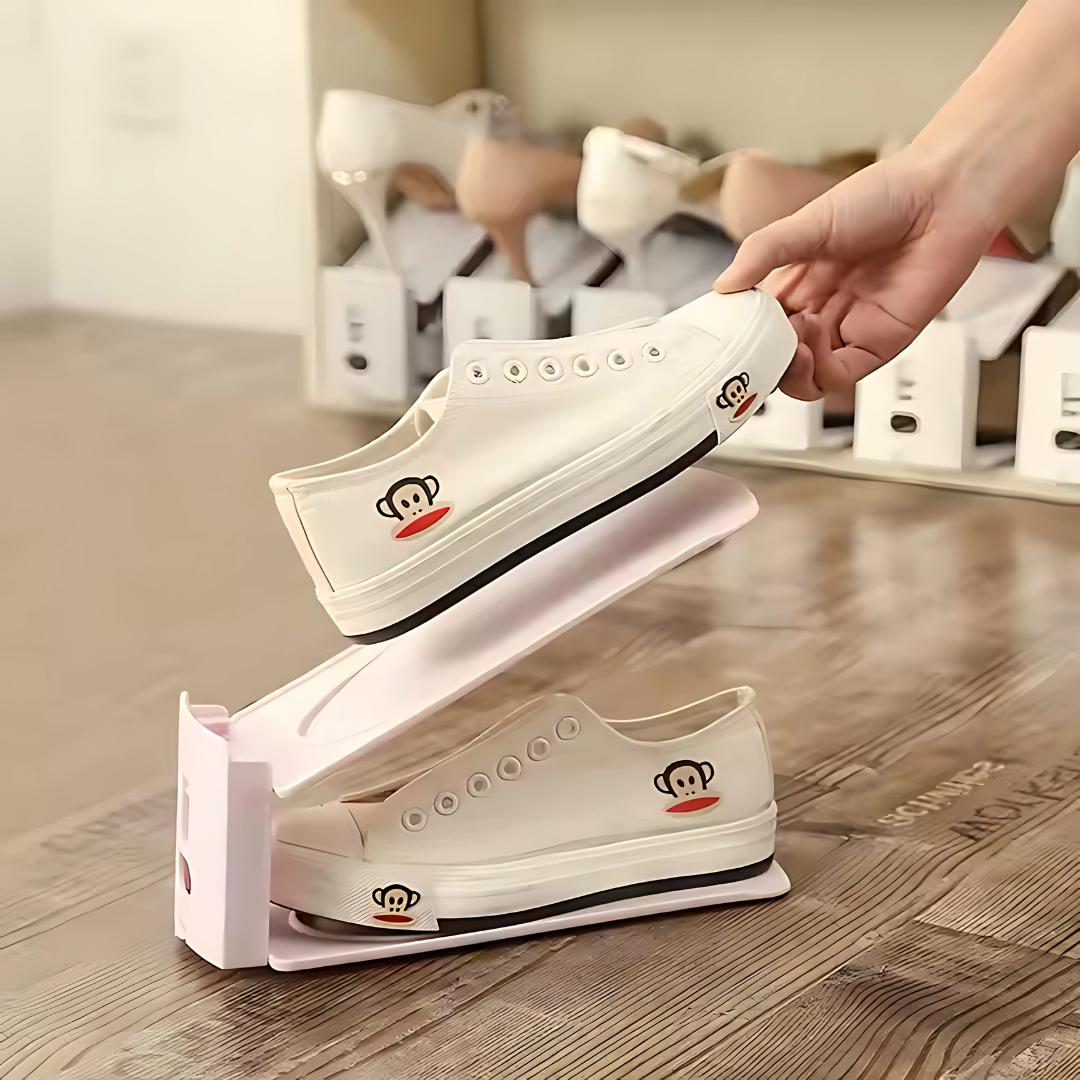 CLIP ORGANIZADOR PARA ZAPATOS (PACK*2) – Ahorra espacio y mantén tus zapatos siempre ordenados