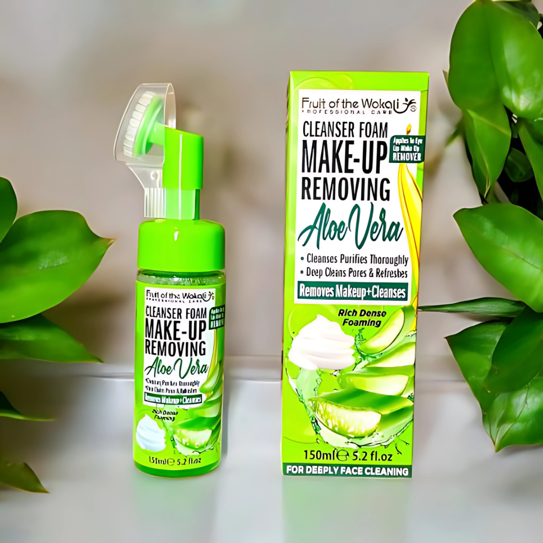 REMOVEDOR DE MAQUILLAJE (ALOE VERA) – Limpieza profunda con suavidad natural