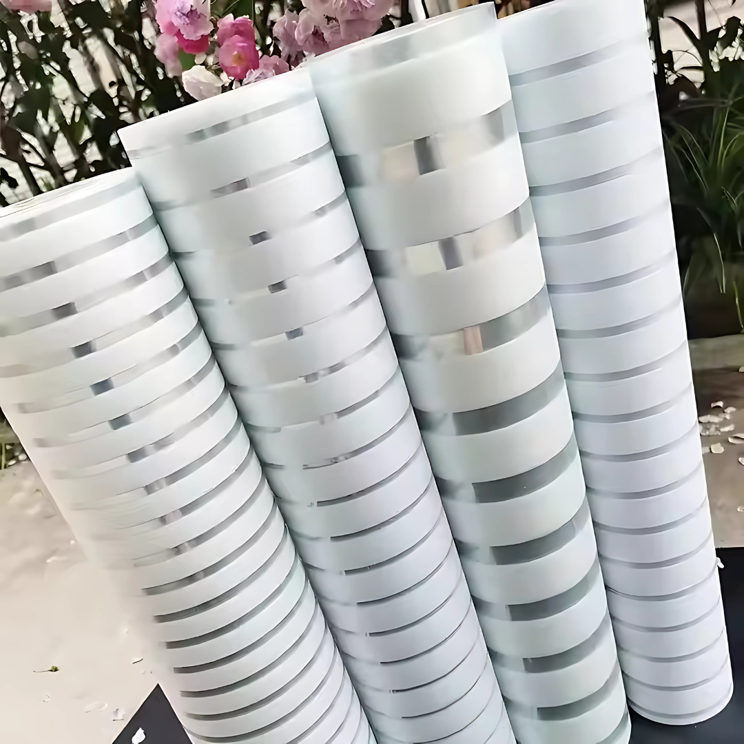 VINIL DE PRIVACIDAD PARA VIDRIOS (45cm x 2mt) – Protege tu espacio sin perder luz