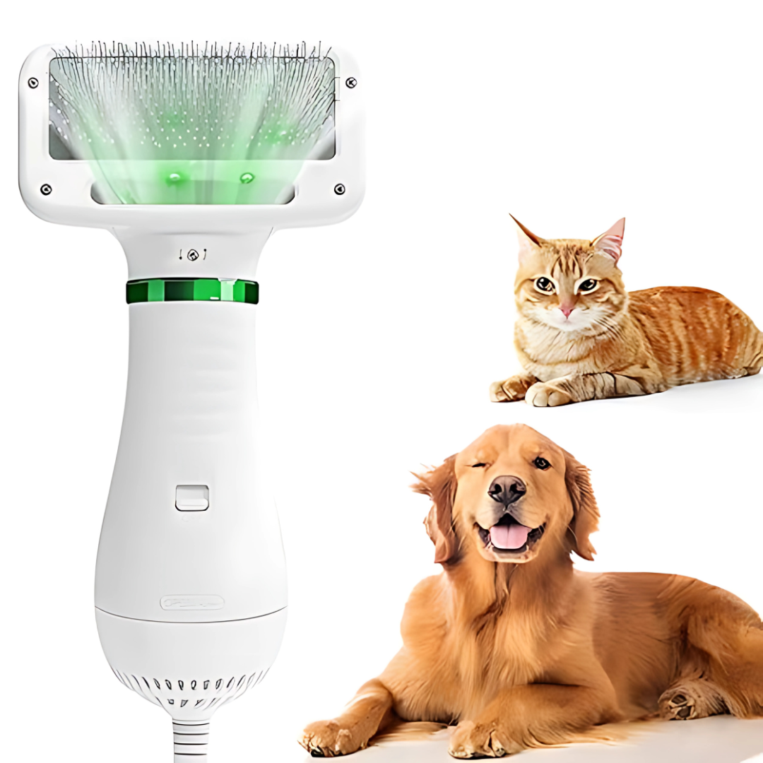 CEPILLO PARA MASCOTAS – Elimina pelo suelto sin tirar ni lastimar a tu peludo
