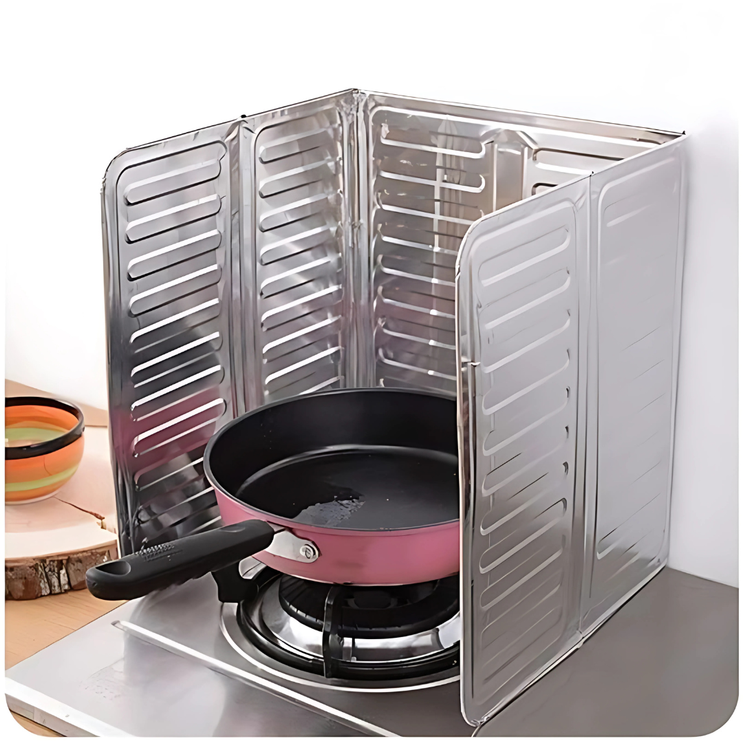 PROTECTOR DE SALPICADURAS ALUMINIO (PACK*2) – Cocina limpio, sin grasa en las paredes