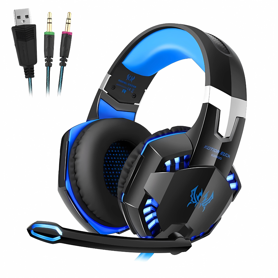 AUDÍFONOS GAMER GM-30 20430-1 – Sumérgete en cada partida con sonido envolvente