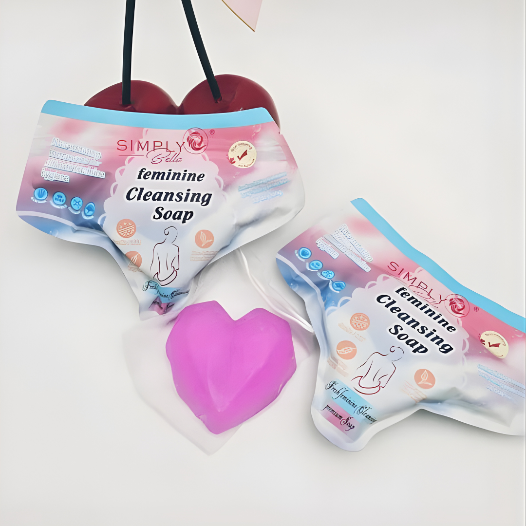 JABÓN ÍNTIMO FEMENINO SIMPLY BELLA CORAZÓN ROSA – Limpieza suave, frescura diaria y cuidado delicado para tu zona íntima