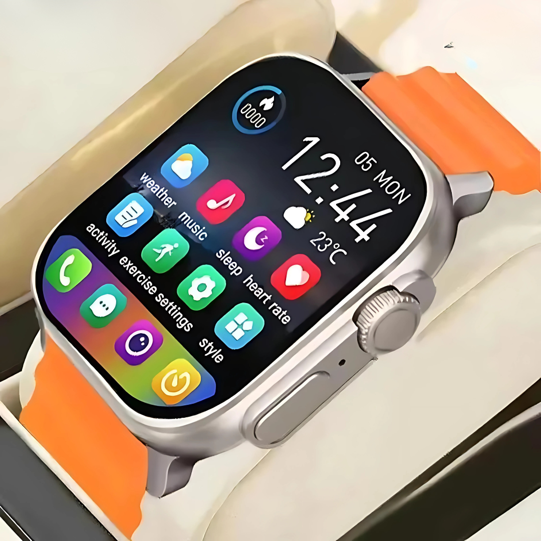 SMARTWATCH SERIES 9 BIG 1.99" CORREAS 7+1 – Control total en tu muñeca con estilo