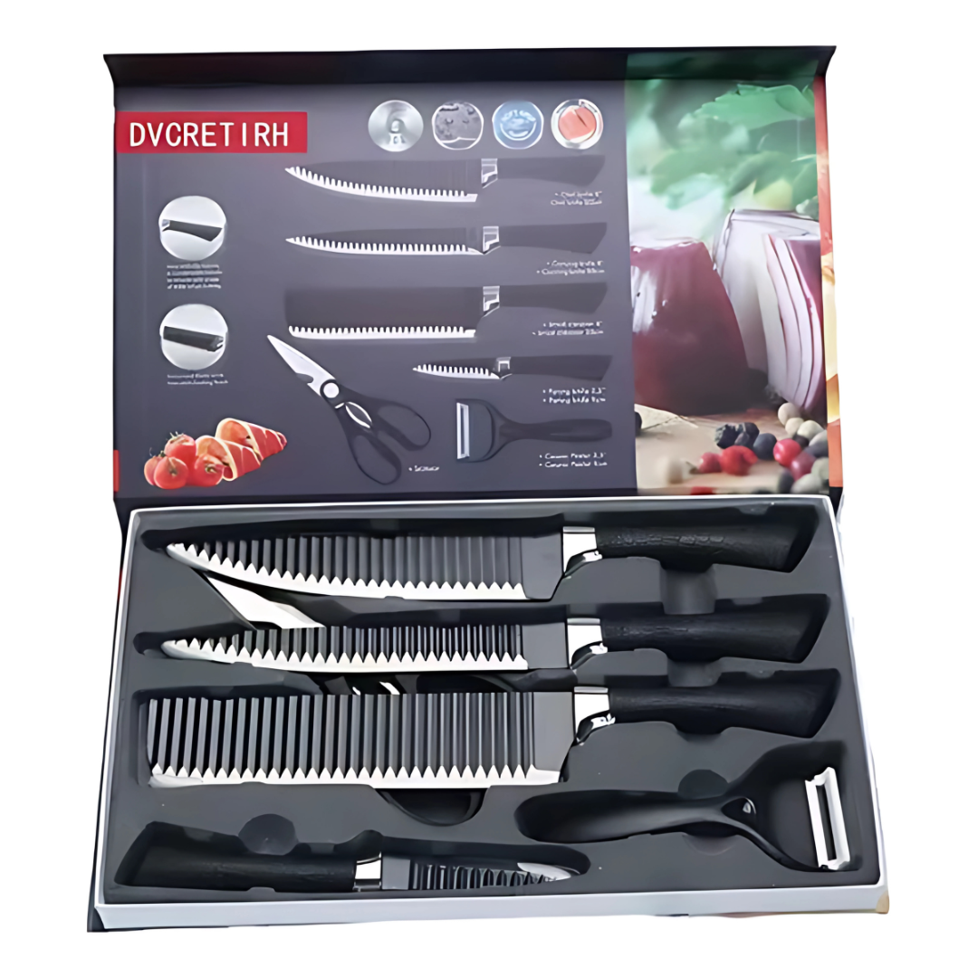 JUEGO DE CUCHILLOS DE COCINA – Precisión y estilo en cada corte