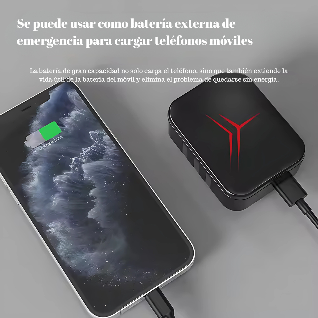 AUDÍFONOS M88 CON CARGA PARA CELULAR DE 3 SALIDAS – Sonido potente y batería que también recarga tu celular