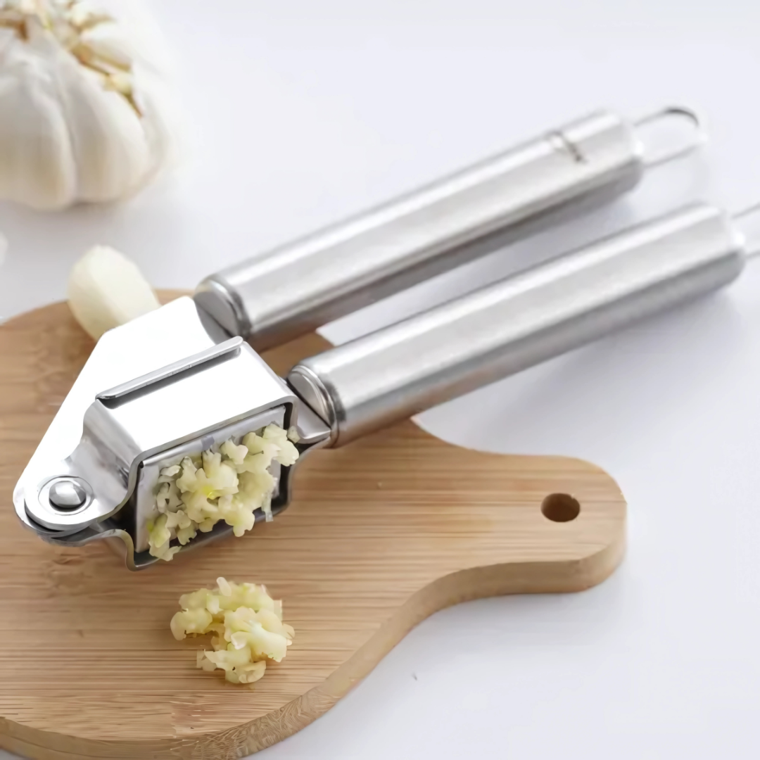 PRENSA MANUAL DE AJO – Ajo fresco y triturado al instante sin esfuerzo