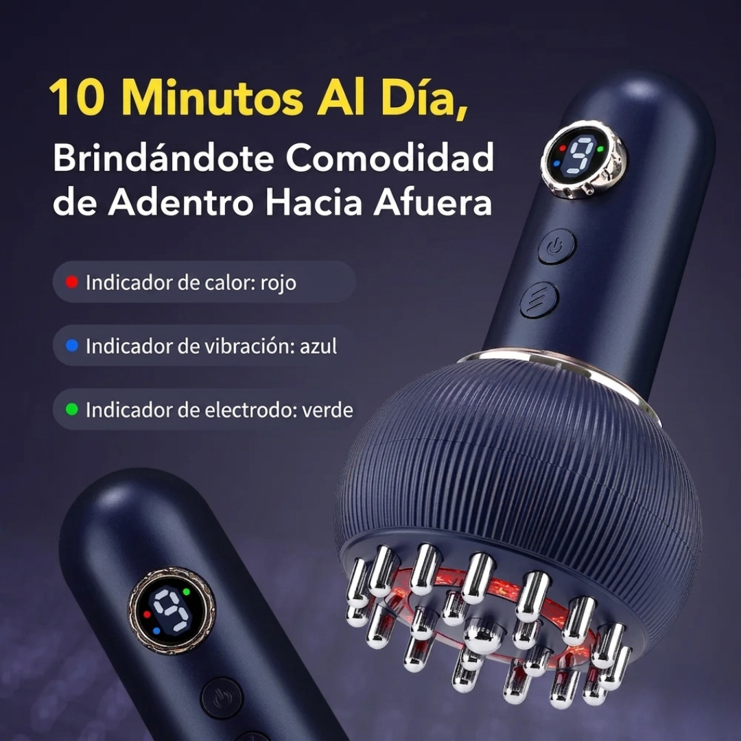 MASAJEADOR CORPORAL — Esculpe, desinflama y revitaliza tu cuerpo en casa
