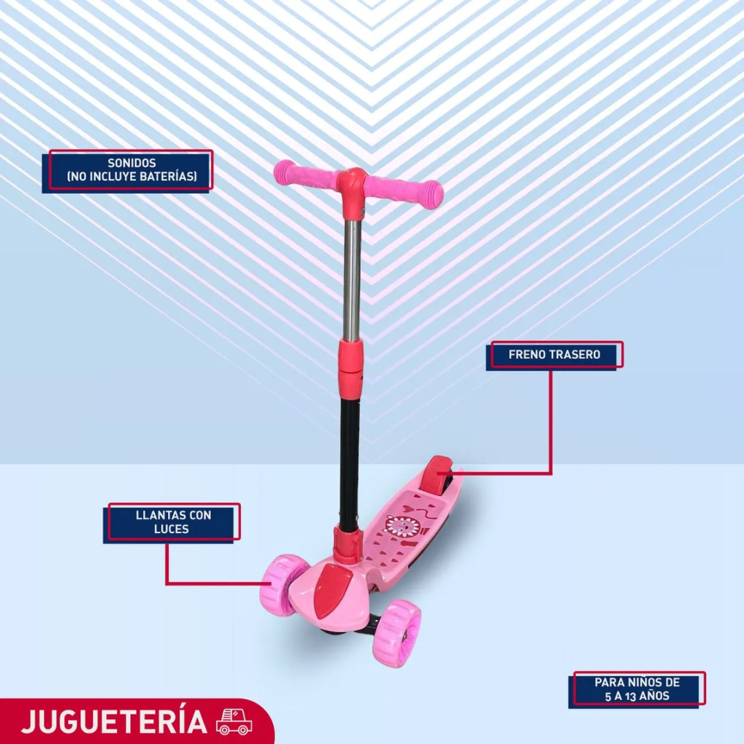 MONOPATÍN AJUSTABLE — La diversión al aire libre que aleja a los niños de las pantallas y los pone a moverse