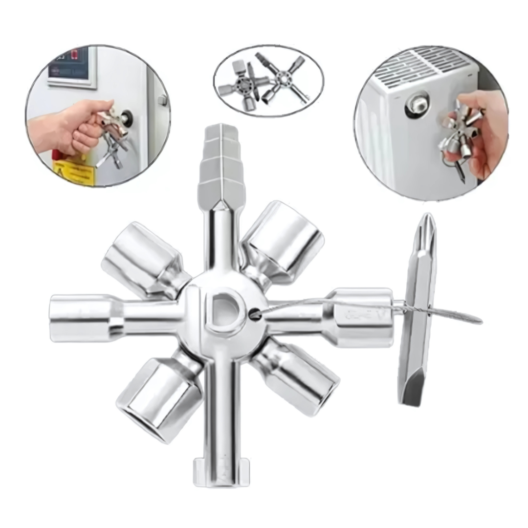 LLAVE 10 EN 1 – La herramienta versátil para cada trabajo